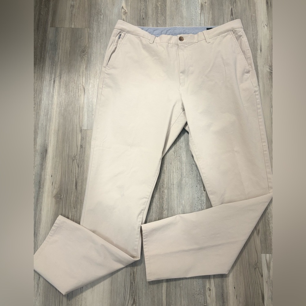 Bonobos Light Tan Chinos Skim Taper NWOT size 38x34